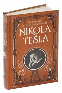 *New Leatherbound* THE INVENTIONS RESEARCHES AND WRITINGS OF NIKOLA TESLA