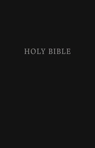 KJV. Pew Bible. Large Print. Hardcover. Black. Red Letter Edition. Comfort Print: Holy Bible. King James Version