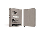 The Jesus Bible. NIV Edition. Cloth over Board. Gray Linen