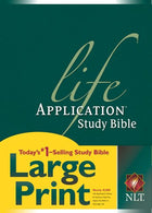 NLT Life Application Study Bible. Second Edition. Large Print (Red Letter. Hardcover)
