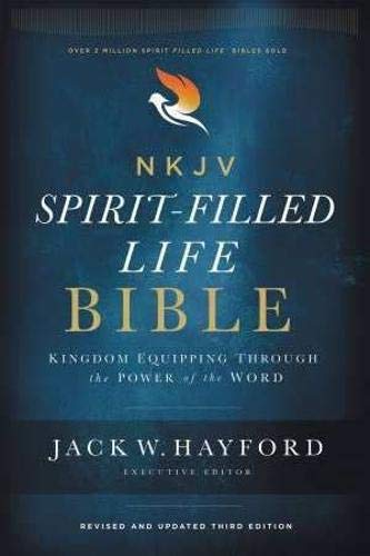 The NKJV. Spirit-Filled Life Bible. Third Edition. Hardcover. Red Letter Edition. Comfort Print: Kingdom Equipping Through the Power of the Word