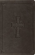 ESV Value Thinline Bible (TruTone. Charcoal. Celtic Cross Design)