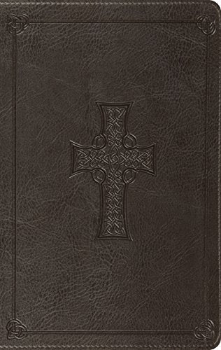 ESV Value Thinline Bible (TruTone. Charcoal. Celtic Cross Design)