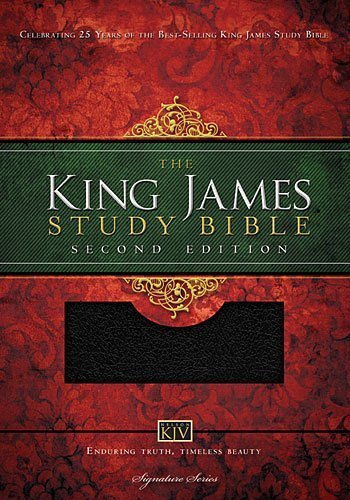 King James Study Bible: Second Edition by Thomas Nelson (2013) Bonded Leather
