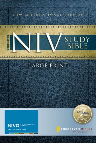 Zondervan NIV Study Bible. Large Print