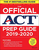 The Official ACT Prep Guide 2019-2020. (Book + 5 Practice Tests + Bonus Online Content)