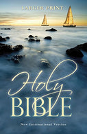 NIV. Holy Bible. Larger Print. Paperback