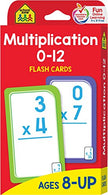 School Zone - Multiplication 0-12 Flash Cards - Ages 8+. 3rd Grade. 4th Grade. Elementary Math. Multiplication Facts. Common Core. and More
