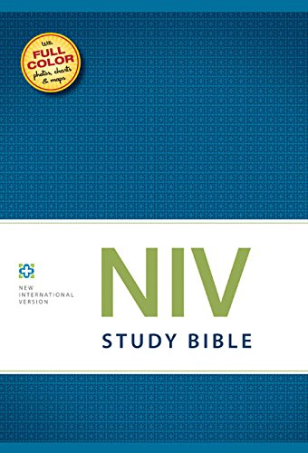 NIV Study Bible. Hardcover. Red Letter Edition