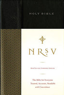 NRSV. Standard Bible. Hardcover. Black