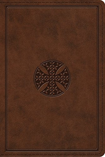 ESV Study Bible. Personal Size (TruTone. Brown. Mosaic Cross Design)