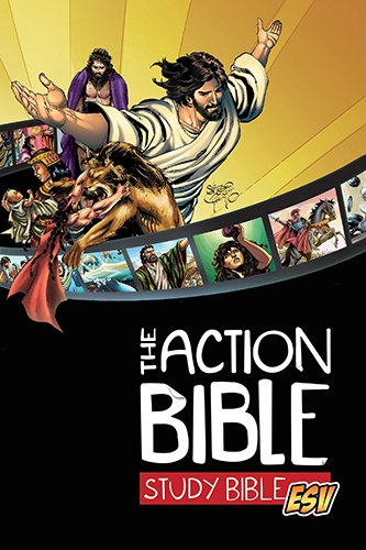 The Action Bible Study Bible ESV (Hardcover)