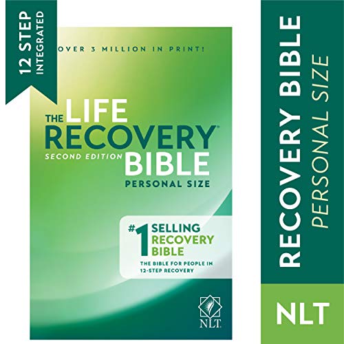 Tyndale NLT Life Recovery Bible (Personal Size. Softcover) 2nd Edition - Addiction Bible Tied to 12 Steps of Recovery for Help with Drugs. Alcohol.