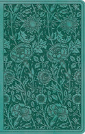 ESV Premium Gift Bible (TruTone. Teal. Floral Design)