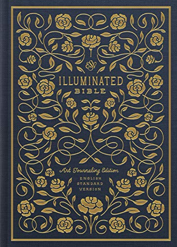 ESV Illuminated Bible. Art Journaling Edition (Cloth over Board. Navy)