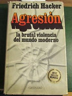 Agresionbook by Friedrich Hacker-best seller mundial 1973/Spanish edition/good