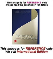 Essentials of Investments by Zvi Bodie 10th edition (International Edition)